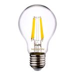 Noxion Lucent LED E27 Birne Fadenlampe Klar 4.5W 470lm - 840 Kaltweiß | Ersatz für 40W