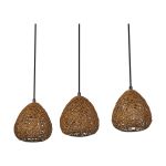 Ledvance Decor Papier Drop Papier/Stahl Pendelleuchte Beige | Geeignet für 3X E27 Ledvance Decor Papier Drop Papier/Stahl Pendelleuchte Beige | Geeignet für 3X E27
