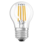 Ledvance Classic LED E27 Birne Fadenlampe Klar 5.5W 806lm - 827 Extra Warmweiß | Ersatz für 60W
