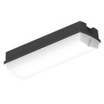 Ledvance Led-Wand- Und Deckenleuchte Compact Schwarz 8W 840lm - 830 Warmweiß | 356x115mm - IP65