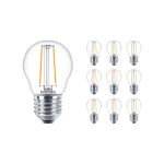 Mehrfachpackung 10x Philips Corepro LED Glühbirne E27 Birne Klar 7W 806lm - 827 Extra Warmweiß | Ersatz für 60W Mehrfachpackung 10x Philips Corepro LED Glühbirne E27 Birne Klar 7W 806lm - 827 Extra Warmweiß | Ersatz für 60W