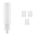 Mehrfachpackung 10x Ledvance Dulux-D LED  6W - 830 Warmweiß | Ersatz Für 13W