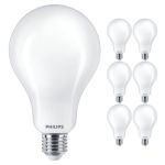 Mehrfachpackung 6x Philips Corepro LED Glühbirne E27 Birne Matt 23W 3452lm - 865 Tageslichtweiß | Ersatz für 200W Mehrfachpackung 6x Philips Corepro LED Glühbirne E27 Birne Matt 23W 3452lm - 865 Tageslichtweiß | Ersatz für 200W
