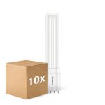 Mehrfachpackung 10x Philips Corepro PL-L LED 8W 960lm - 830 Warmweiß | Ersatz Für 18W