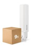 Mehrfachpackung 9x Philips CorePro PL-C LED 6.9W 770lm - 840 Kaltweiß | Ersatz Für 18W
