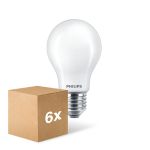 Mehrfachpackung 6x Philips Corepro LED Glühbirne E27 Birne Matt 8.5W 1055lm - 830 Warmweiß | Ersatz Für 75W Mehrfachpackung 6x Philips Corepro LED Glühbirne E27 Birne Matt 8.5W 1055lm - 830 Warmweiß | Ersatz Für 75W