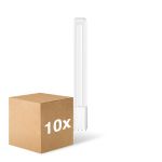 Mehrfachpackung 10x Ledvance Dulux-L LED 12W - 840 Kaltweiß | Ersatz Für 24W