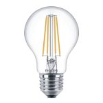 Philips Corepro LED Glühbirne E27 Birne Klar 7W 806lm - 827 Extra Warmweiß | Ersatz für 60W