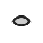 Noxion LED Downlight Hera Eben Einbau Schwarz 9W 900lm 80D - 827-830-840 CCT | 146mm - Ausschnitt 120mm