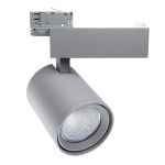 Noxion LED Schienenstrahler 3-Phasen Spot Stella Grau 35W 2900lm 36D - 930 Warmweiß | Höchste Farbwiedergabe