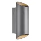 Nordlux Nico Wandleuchte Aluminium Anthrazit Up & Down | IP54 - Geeignet für 2x GU10