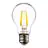 Noxion Lucent LED E27 Birne Fadenlampe Klar 7W 806lm - 840 Kaltweiß | Ersatz für 60W