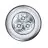 Ledvance LED Dot-it Tragbare Minileuchte Silber 0.23W Batteriebetrieben