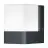 Ledvance Smart+ Wifi Wandleuchte Cube Dunkel Grau außen 9.5W 500lm - 830 Warmweiß | RGBW - Dimmbar
