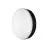 Ledvance Surface Bulkhead 250 10W 840 800lm Schwarz IP65 | Kaltweiß