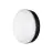 Ledvance Surface Bulkhead 300 15W 840 1400lm Schwarz IP65 | Notbeleuchtung 3H inkl. Sensor - Kaltweiß