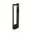 Ansell LED Sockellampe Arco Grafit 11W 468lm - 840 Kaltweiß | 60cm - IP54