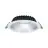 Sylvania LED Downlight Insaver Slim 225 Aluminium Weiß 41W 4800lm 70D - 830 Warmweiß | Ausschnitt 225mm - IP44 - Dimmbar