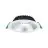 Sylvania LED Downlight Insaver Slim 205/225 Multipower Aluminium Weiß 16W 1950lm 70D - 830 Warmweiß | Ausschnitt 205mm - IP44 