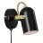 Nordlux Wandleuchte Lotus Metall Schwarz | E14 