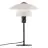 Nordlux Verona Tischlampe Glas Schwarz | Geeignet für 1x E27
