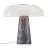 DFTP by Nordlux Glossy Tischlampe Marmor und Glas Grau | 320mm - Geeignet für E27