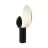 DFTP by Nordlux Caché Tischlampe Marmor und Metall Schwarz | Geeignet für GU10