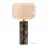 DFTP by Nordlux Takai Tischlampe Marmor und Textil Beige | Geeignet für E27