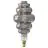 Calex XXL Paris Titanium LED E27 Fadenlampe 6W 80lm- 818 Extra Warmweiß | Dimmbar
