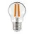 Noxion Lucent Lustre LED E27 Kugel Fadenlampe Klar 4.5W 470lm - 827 Extra Warmweiß | Dimmbar - Ersatz für 40W