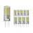 Mehrfachpackung 10x Noxion Bolt LED Capsule G9 4.8W 600lm - 830 Warmweiß | Ersatz für 50W