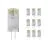 Mehrfachpackung 10x Noxion Bolt LED Capsule G4 0.9W 100lm - 830 Warmweiß | Ersatz für 10W