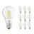 Mehrfachpackung 10x Ledvance CLASSIC LED E27 Birne Fadenlampe Klar 4W 470lm - 827 Extra Warmweiß | Ersatz für 40W