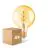 Mehrfachpackung 4x Osram Vintage 1906 LED E27 Globe Fadenlampe Goud 125mm 4W 300lm - 820 Zeer Warm Wit | Dimbaar - Vervangt 28W