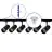 Komplettset 1-Phasen Rail 3 Meter Schwarz | incl. 6x Spot + GU10 2700K 3W Dimmbar + Abschlusskappe, Stromanschluss und I-Verbinder