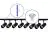 Komplettset 1-Phasen Rail 3 Meter Schwarz | incl. 8x Spot + GU10 2700K 3W Dimmbar + Abschlusskappe, Stromanschluss und I-Verbinder