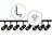Komplettset 1-Phasen Rail L 1,5 x 2 Meter Schwarz | incl. 8x Spot + GU10 2700K 3W Dimmbar + Abschlusskappe, Stromanschluss und L -Verbinder 