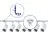 Komplettset 1-Phasen Rail L 1,5 x 2 Meter Weiß | incl. 7x Spot + GU10 2700K 3W Dimmbar + Abschlusskappe, Stromanschluss und L -Verbinder 
