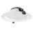 LED Downlight ORTHO Aluminium Weiß 20W 2100lm 90D - 830-850 Abstimmbares Weiß | Ausschnitt 195mm - IP22 - Optional Dimmbar