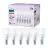 Mehrfachpackung 6x Philips Glühbirne LED E14 Birne Matt 5W 470lm - 827 Extra Warmweiß
