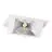 LED Downlight Wandwasher Wandy mittel Weiß 27W 3700lm 78x100D - 830 Warmweiß - 238x145mm