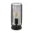 Eglo Tischlampe Roccamena Stahl Schwarz | Geeignet für E27