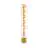 Eglo LED Stick E27 Fadenlampe Messing 4W 180lm - 816 Extra Warmweiß | Dimmbar - Ersatz Für 25W