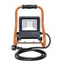 Ledvance LED-Scheinwerfer Baustrahler Dunkel Grau 30W 2700lm 110D - 840 Kaltweiß | IP54 - 2 Power Outlets - Symmetrisch