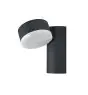 Ledvance LED Wandleuchte Endura Stil Spot Rund Dunkel Grau 8W - 830