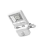 Ledvance LED-Scheinwerfer Endura Weiß 10W 800lm 100D - 830 Warmweiß | IP44 - Bewegungs- und Lichtsensor - Symmetrisch