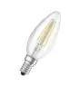 Osram Classic LED E14 Kerze Fadenlampe Klar 4W 470lm - Relax and Active - 827 Extra Warmweiß | Ersatz für 40W