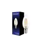 Noxion Lucent LED E14 Kerze Fadenlampe Klar 2.5W 250lm - 827 Extra Warmweiß | Ersatz für 25W