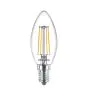 Philips Corepro LED Kerze E14 Fadenlampe Klar 4.3W 470lm - 827 Extra Warmweiß | Ersatz für 40W