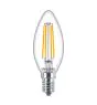 Philips Corepro LED Kerze E14 Fadenlampe Klar 6.5W 806lm - 827 Extra Warmweiß | Ersatz für 60W
